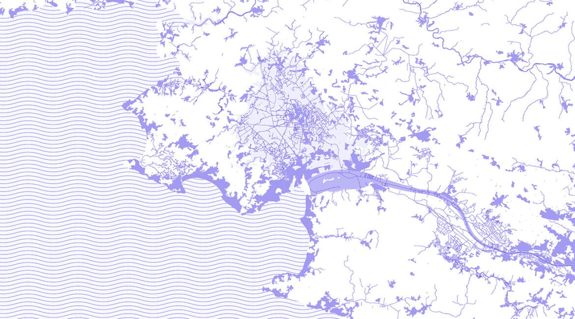 territoire de l'agence d'urbanisme de la région de Saint-Nazaire